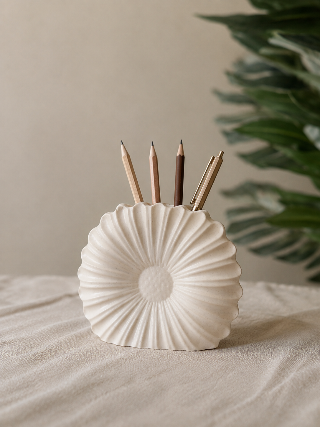 Sunflower Pencil & Brush Holder