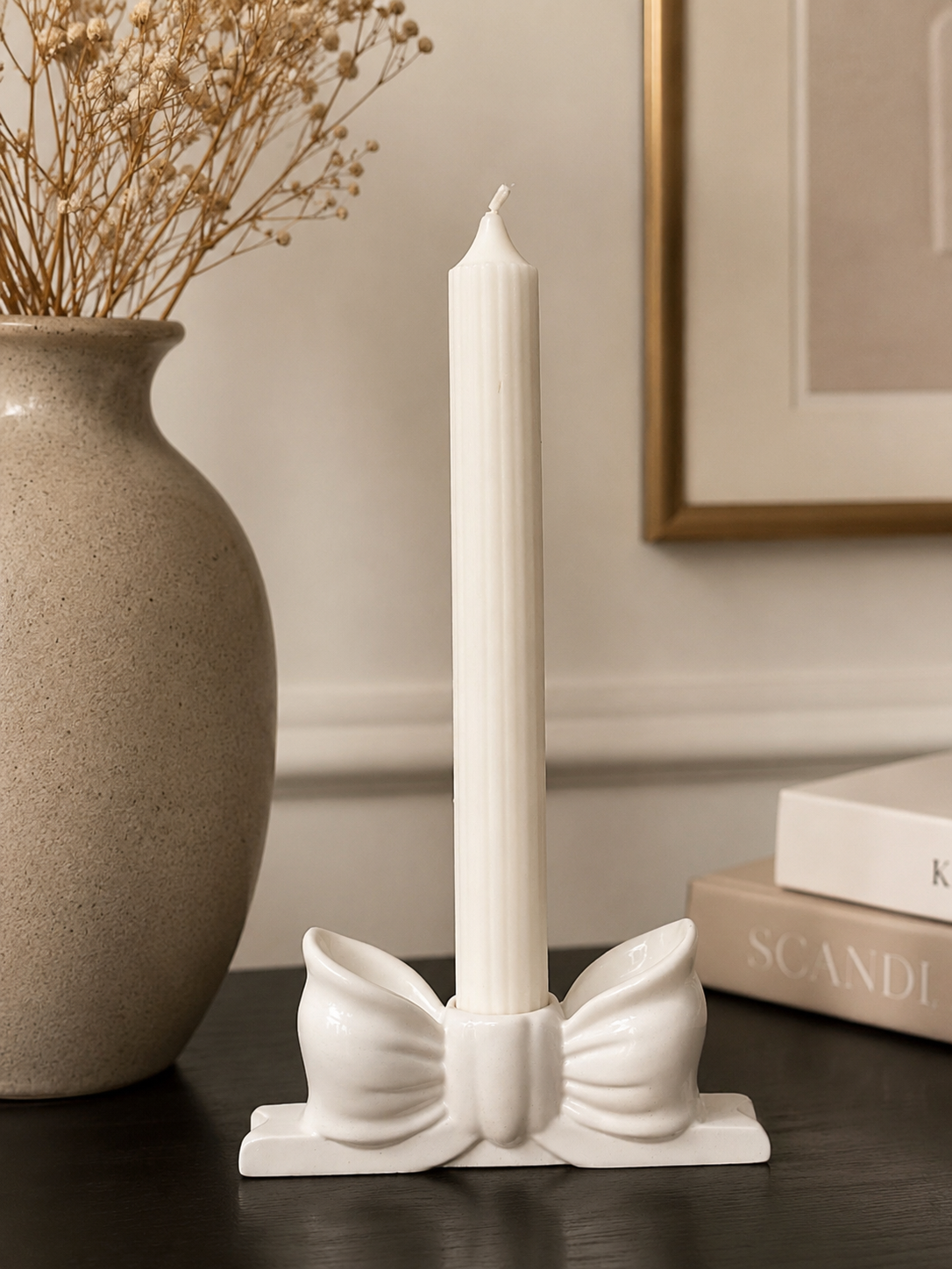 Bow Candle Holder