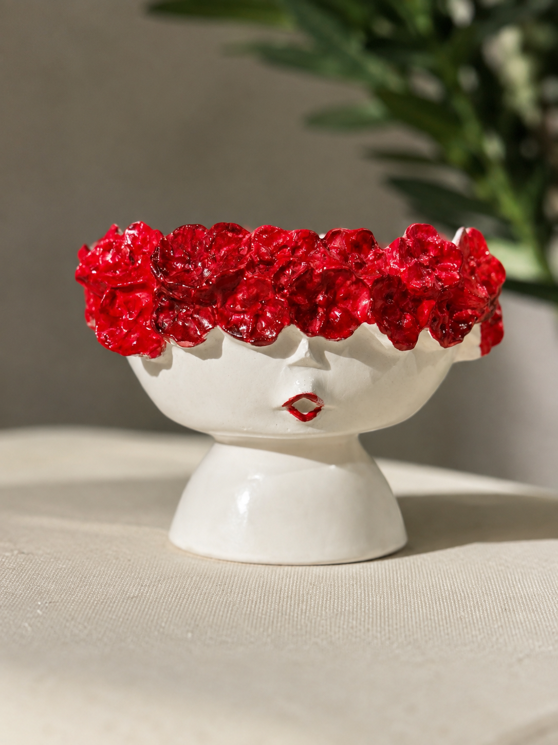 Flower Crown Face Bowl
